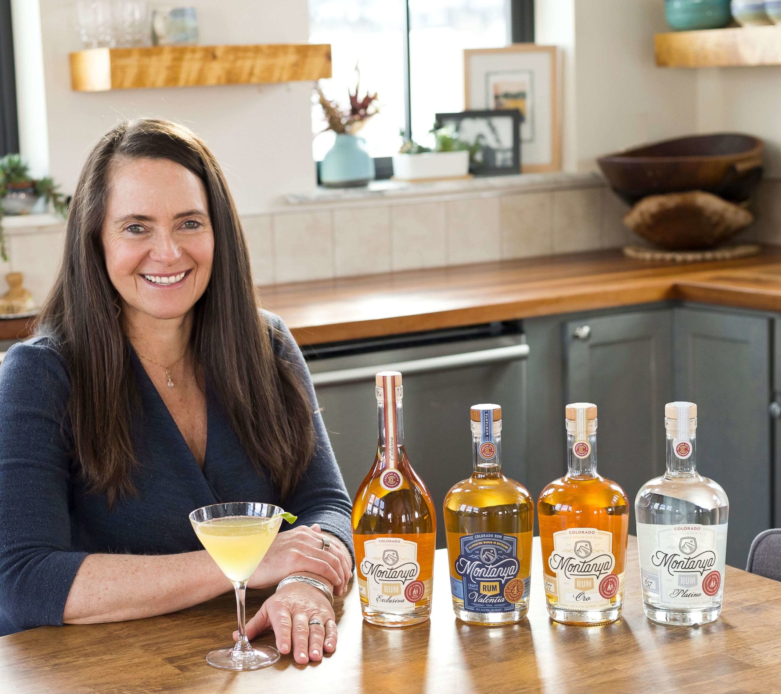Karen Hoskin, founder/owner of Montanya Distillers