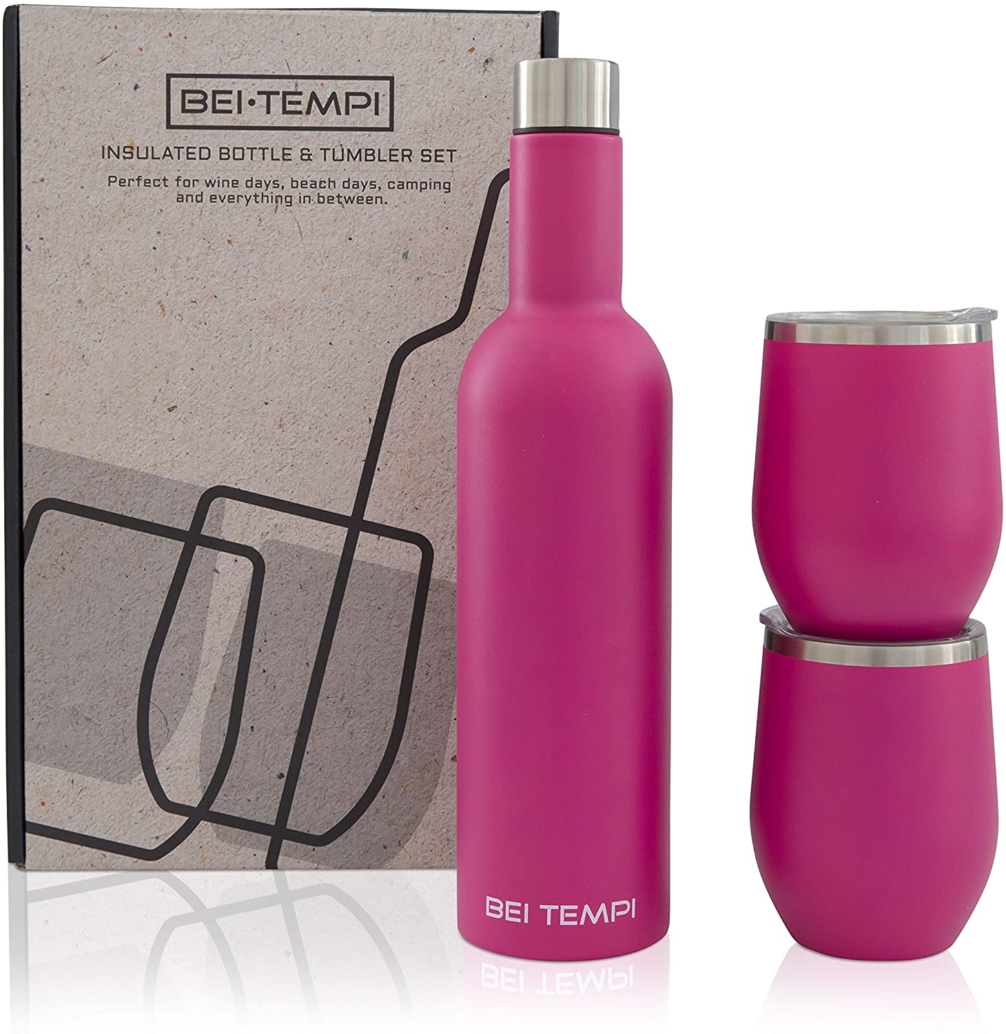Insulated Bottle and Tumbler Set