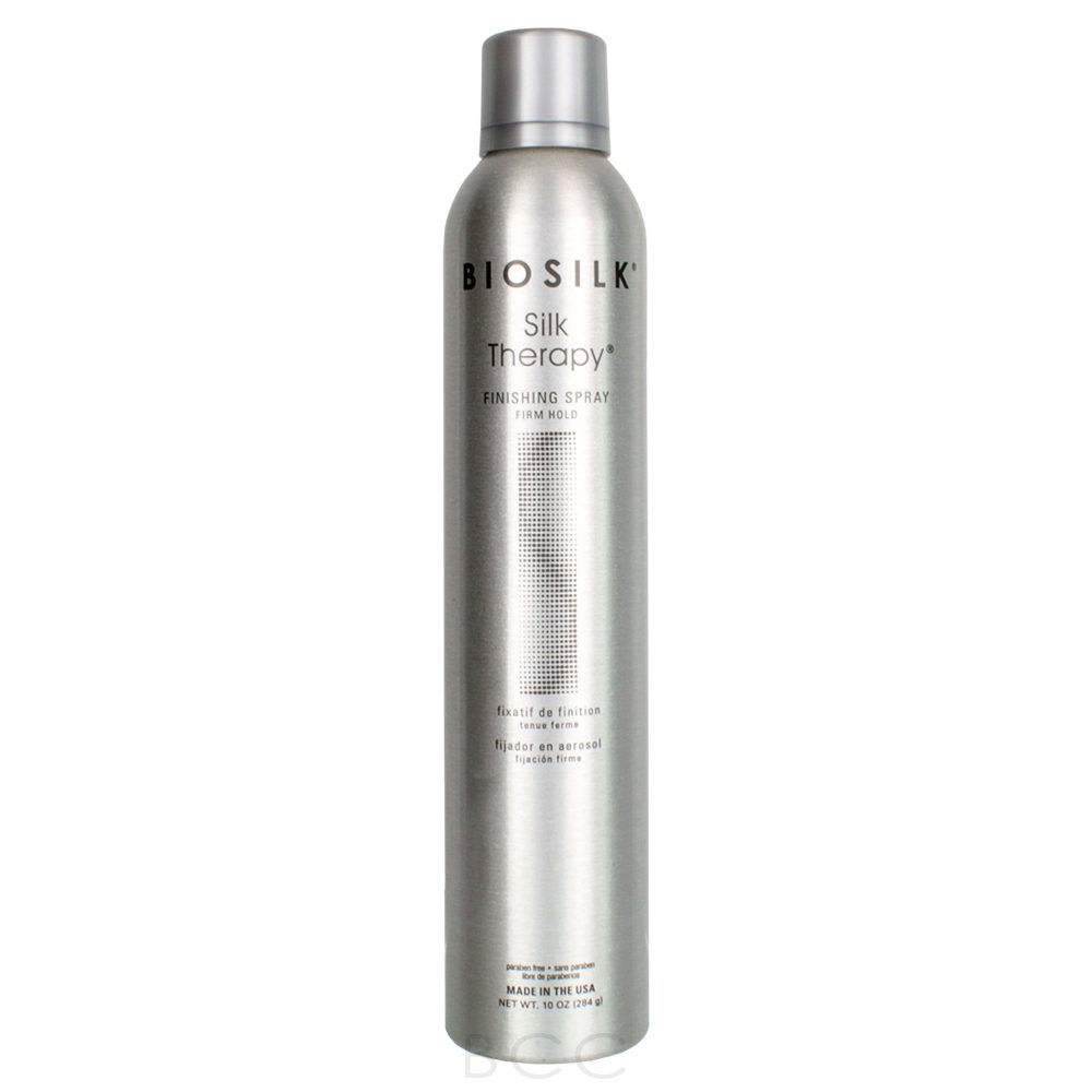 Biosilk Silk Therapy Natural Hold Finishing Hair Spray for Unisex, 10 Ounce