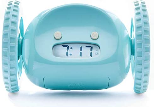 Clocky Alarm Clock on Wheels