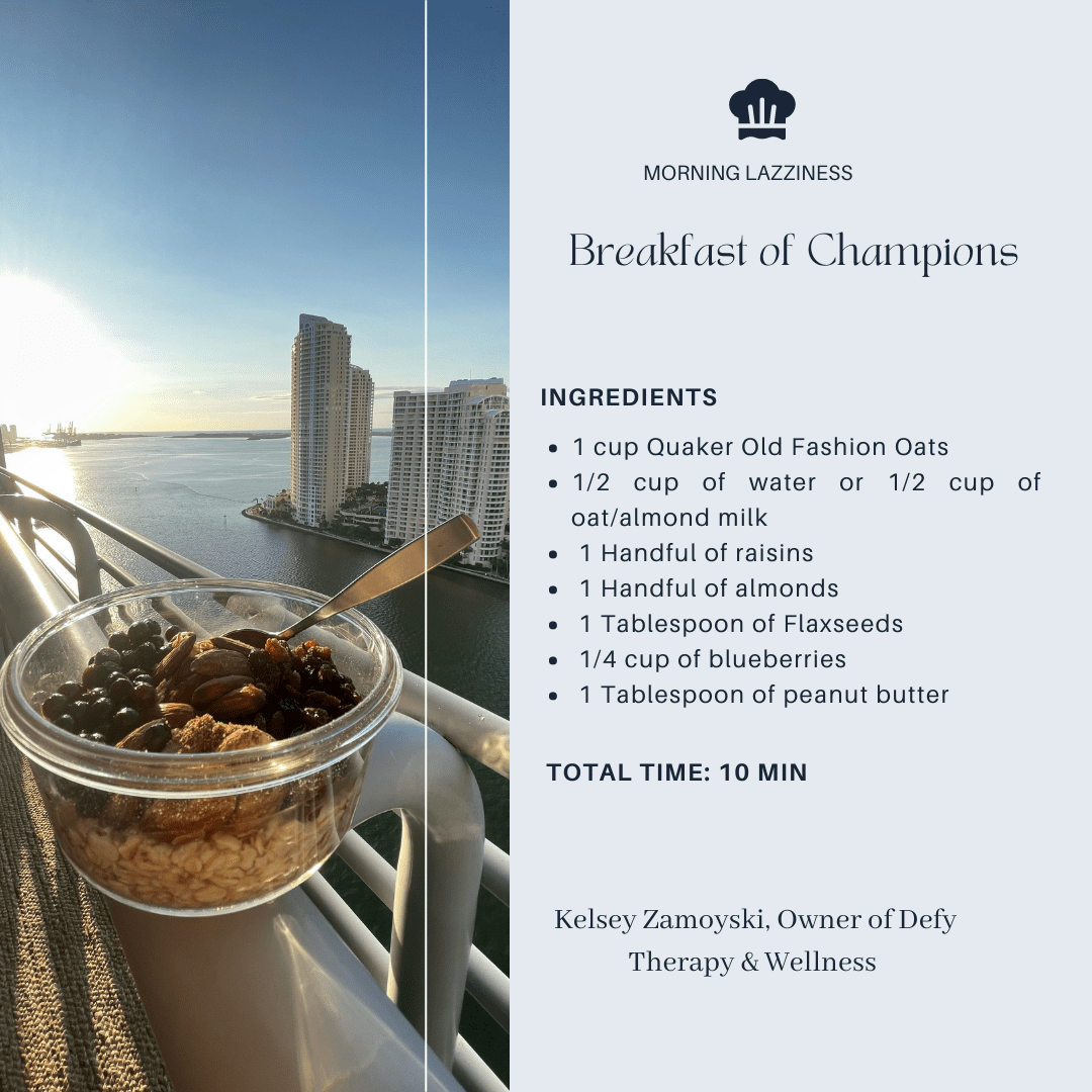 oatmeal recipe