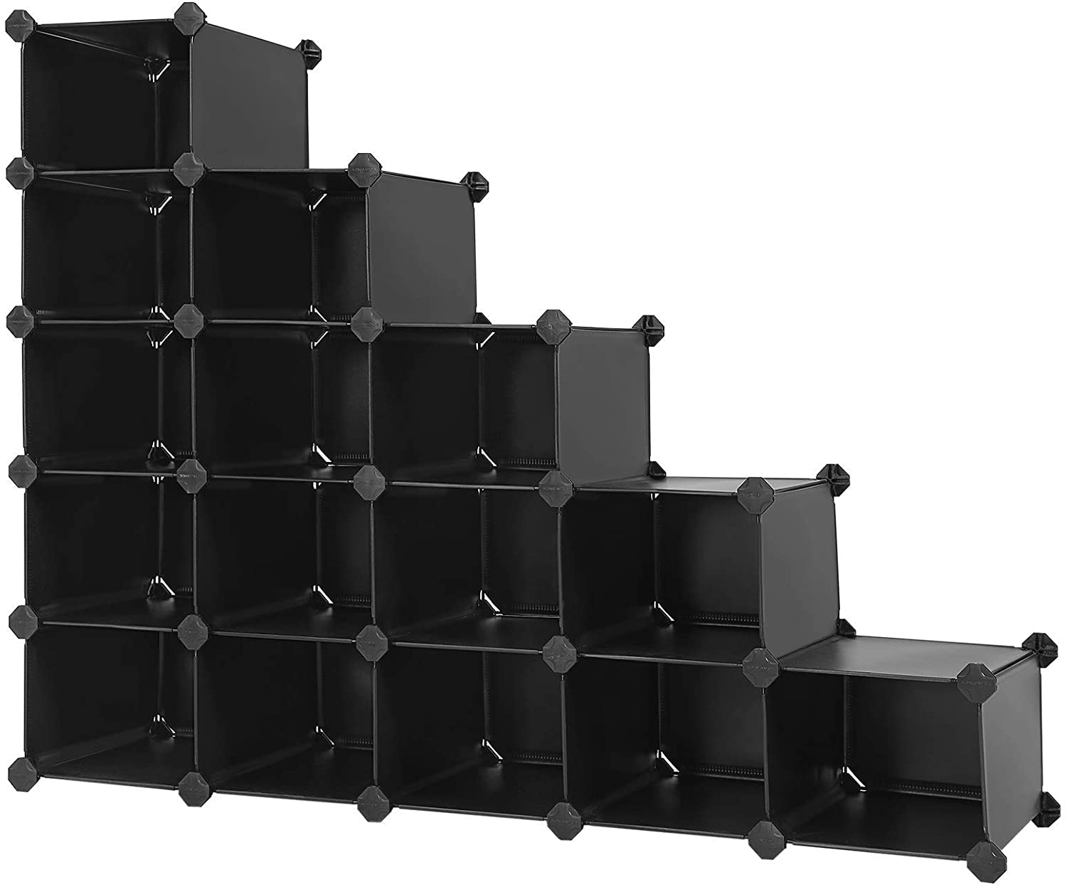 15-Slot Plastic Shoe Rack