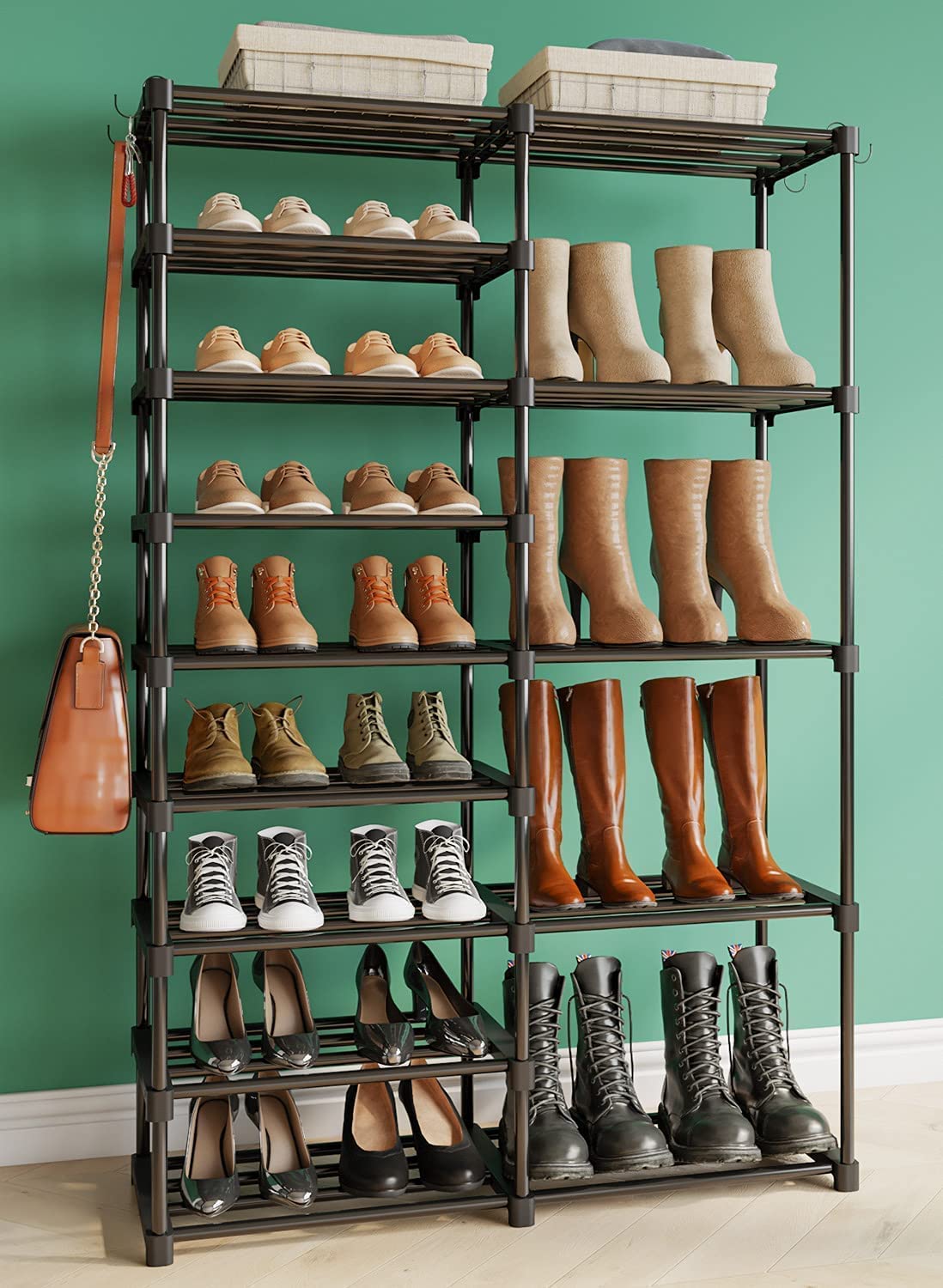 9 Tire Shoe Rack Organizer