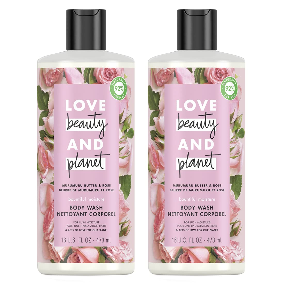 Love Beauty And Planet Bountiful Moisture Body Wash