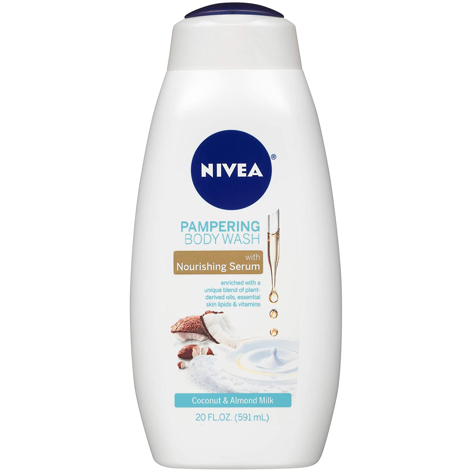 NIVEA Coconut and Almond Milk Body Wash