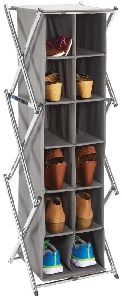 Tall Soft Fabric Shoe Rack