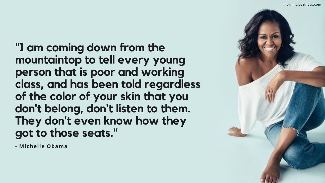Michelle Obama quotes about life