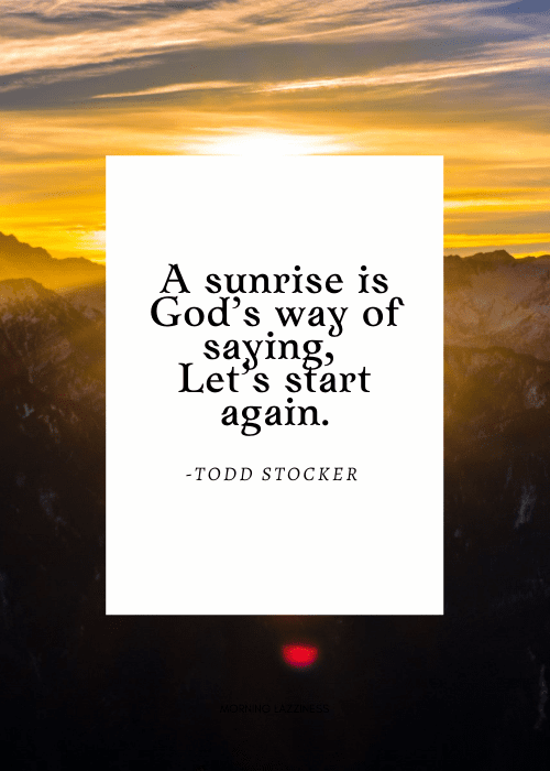 Sunrise lover quotes