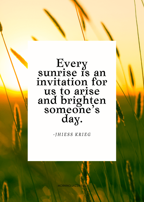 Sunrise lover quotes