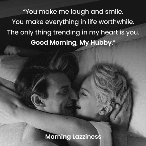 50 Sweet Romantic Good Morning Messages for Your Husband photo