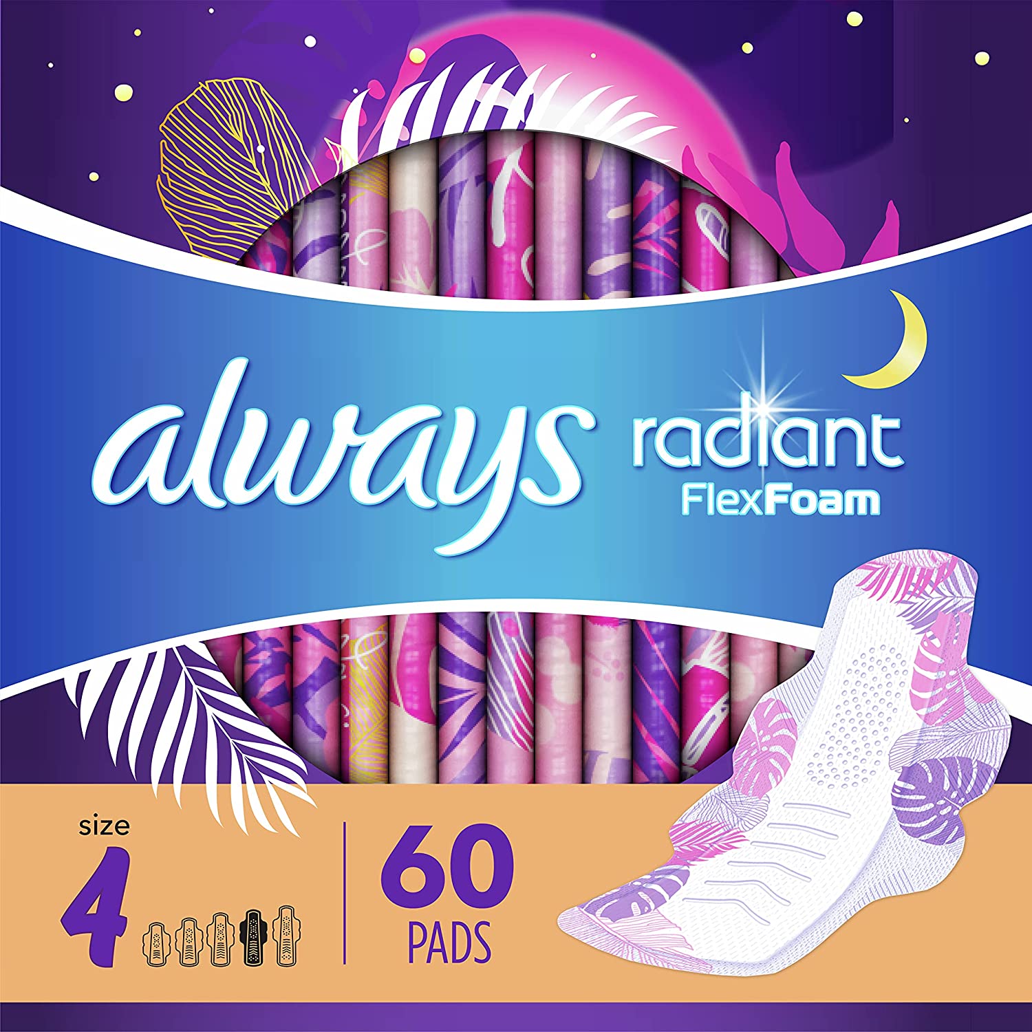 Always Radiant Feminine Pads