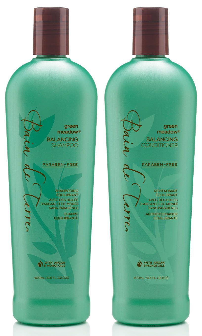 Bain De Terre Green Meadow Balancing Shampoo and Conditioner