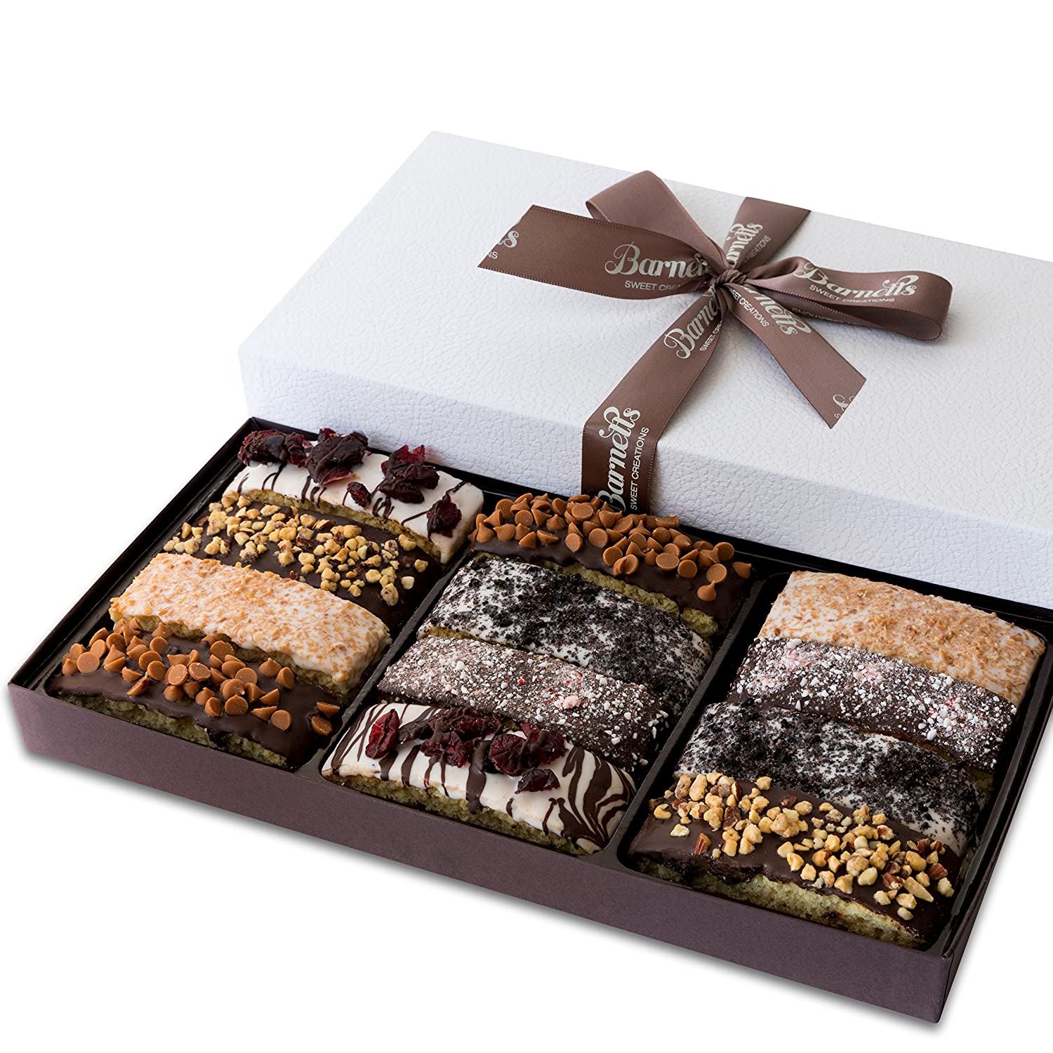 Barnett's Gourmet Chocolate Biscotti Cookies Gift Basket