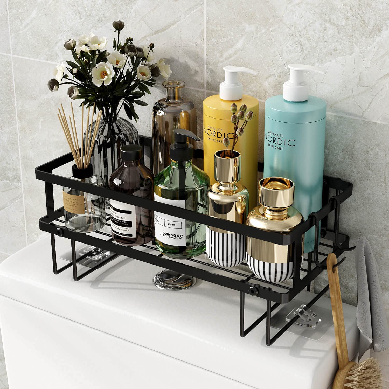 Bathroom Organizer Over The Toilet Storage Shelf