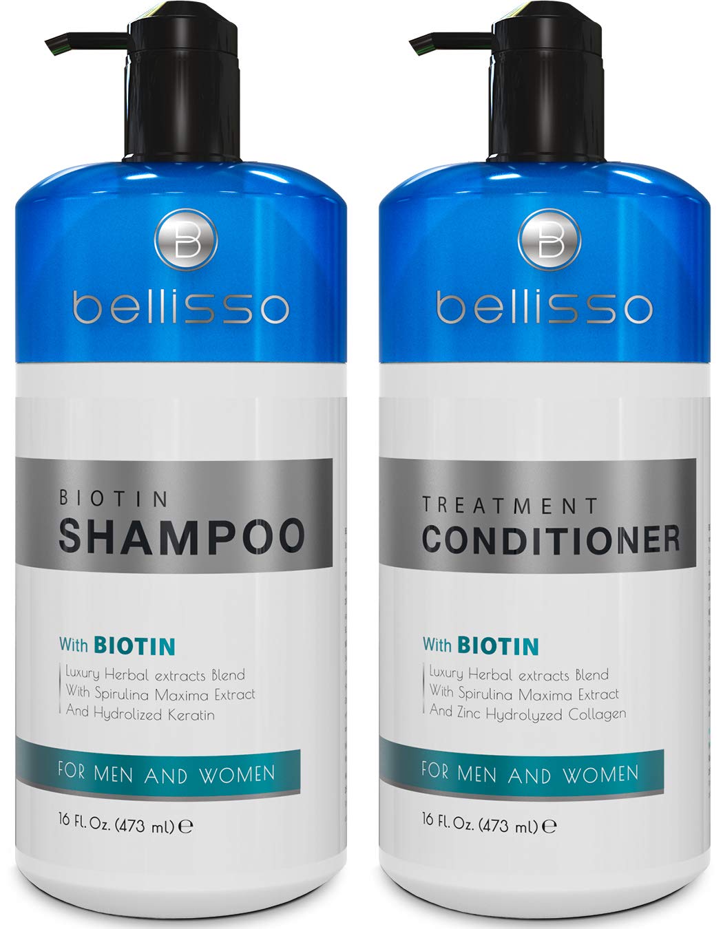 Biotin Shampoo and Conditioner Set for Hair Growth