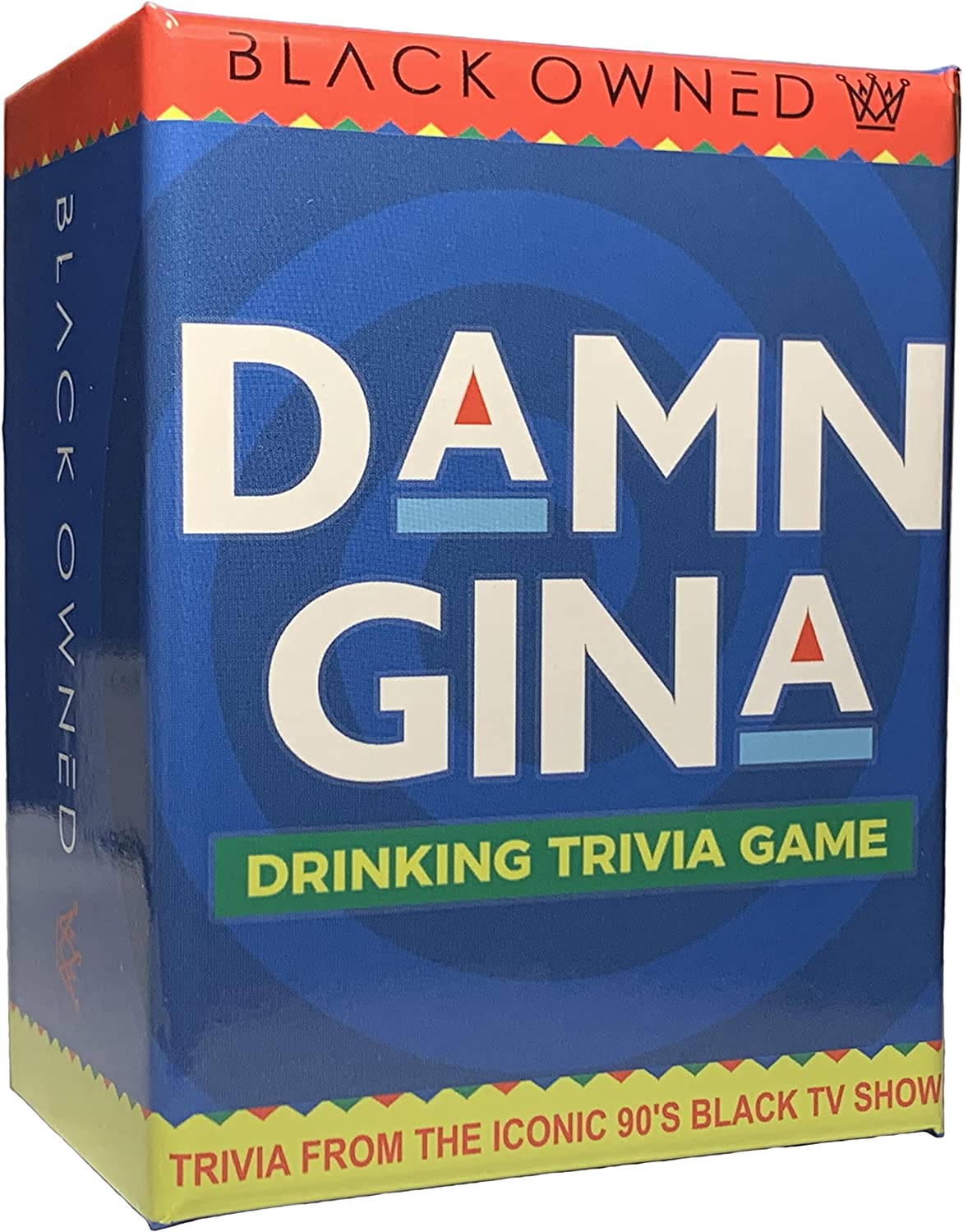 Black Owned | Damn Gina Adult Drinking Trivia Party Card Game from The Iconic 90's Black Tv Show