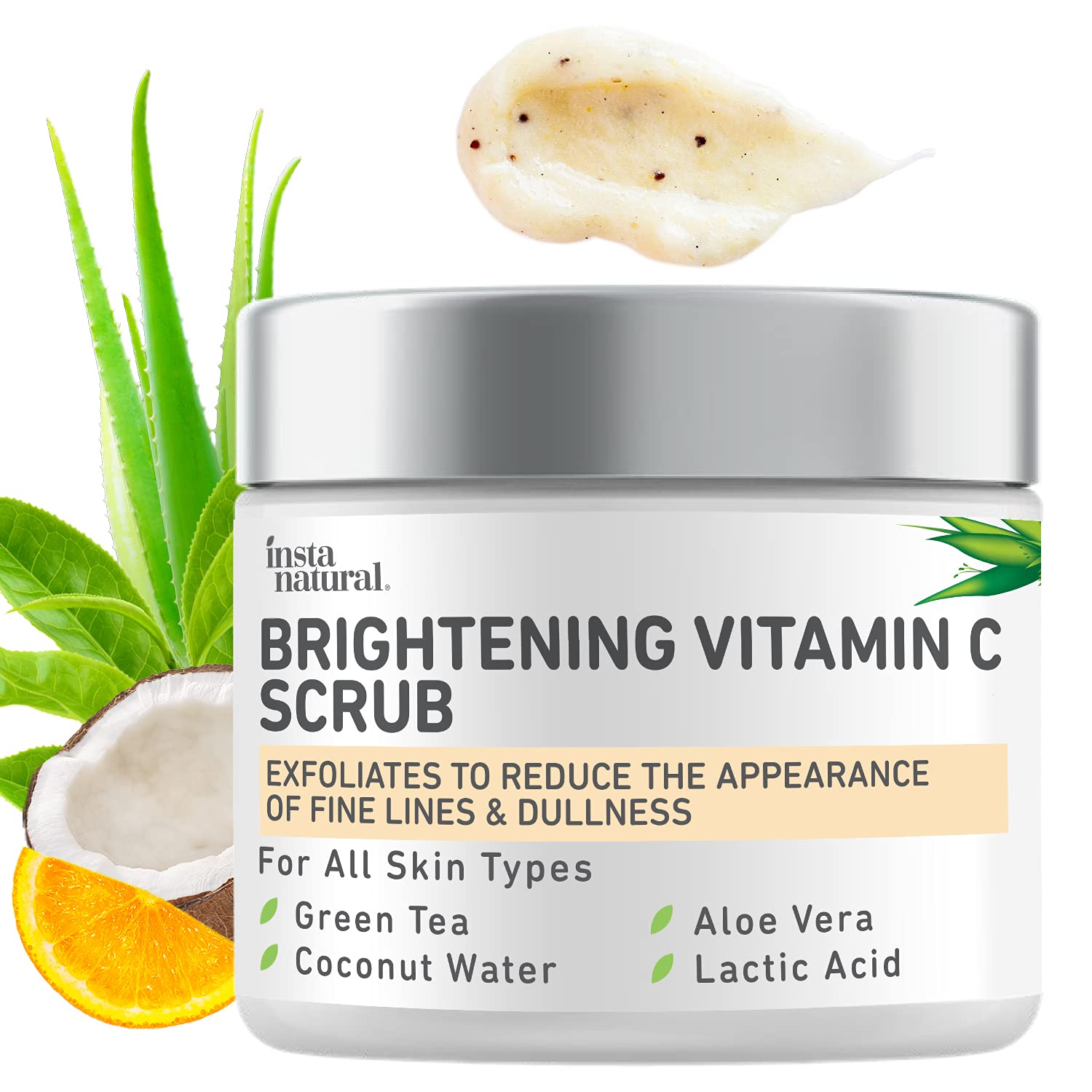 Brightening Vitamin C Face Scrub