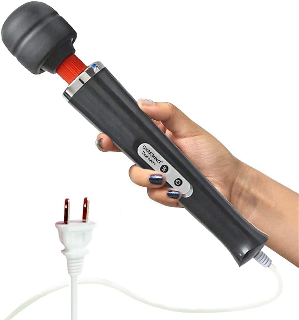 CHARMING 10 Speeds Wired Powerful Handheld Massager