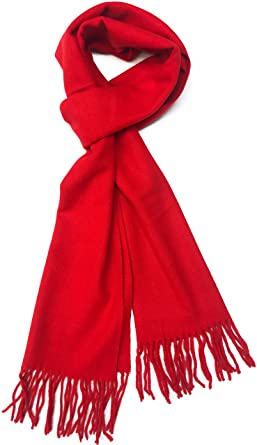 Calvin Olivia 100% Pure Cashmere Feel Scarf Soft Winter Ombre Nova Buffalo Tartan Tweed Houndstooth Plaid Gift Men Women