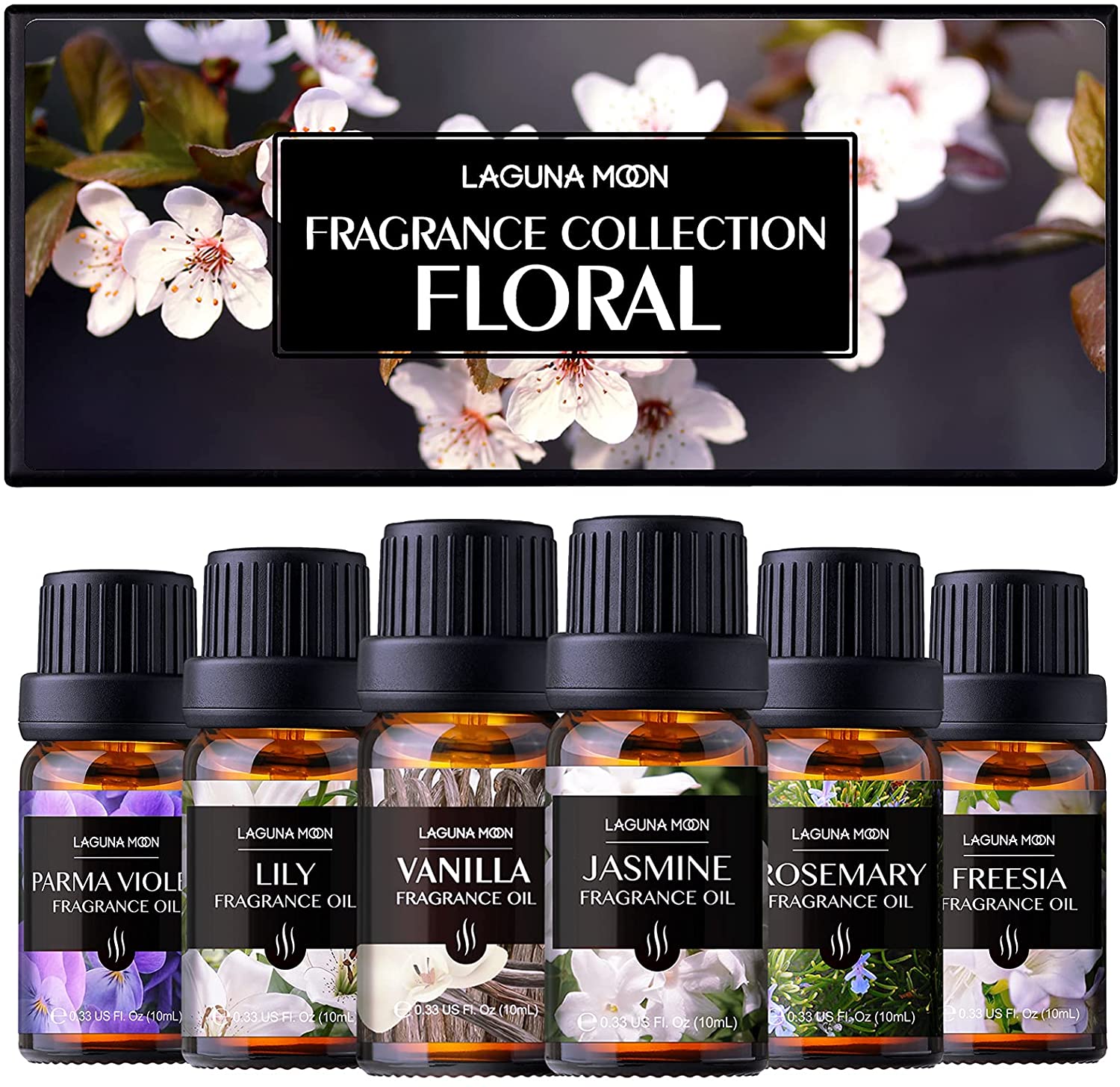 Lagunamoon Floral Fragrance Oil Gift