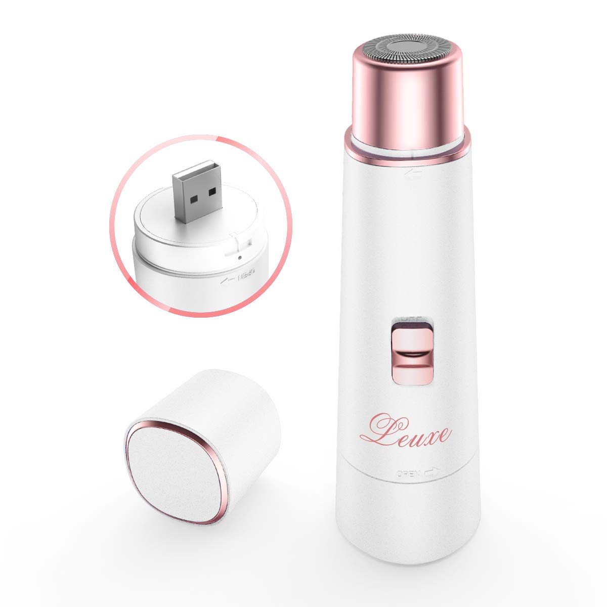 Leuxe USB Rechargeable Waterproof Hair Remover