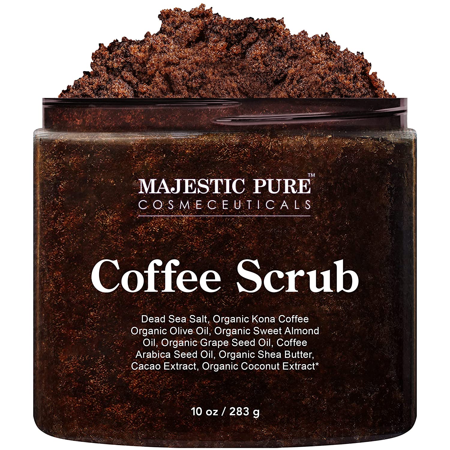 Majestic Pure Arabica Coffee Scrub