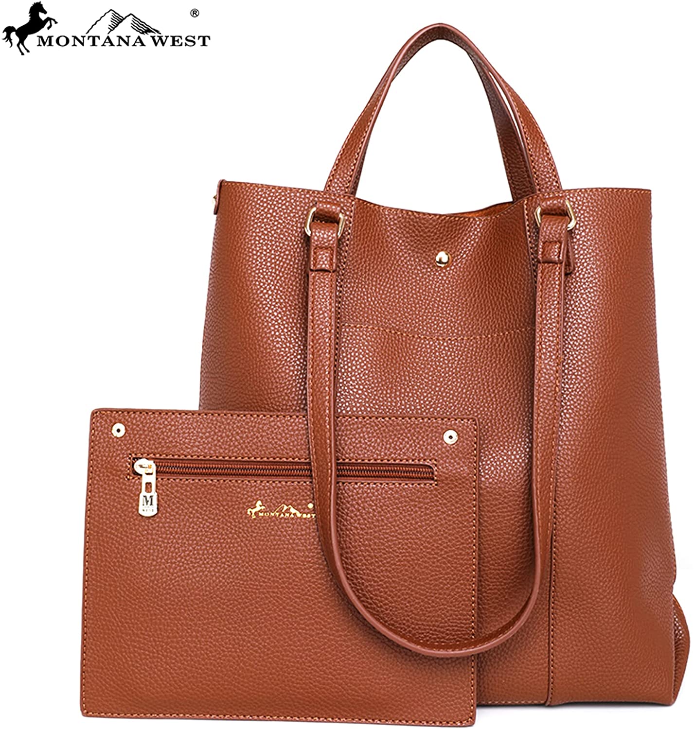 Montana West Tote Bags for Women Large Purses and Handbags Leather Top Satchel Purses Shoulder Bag