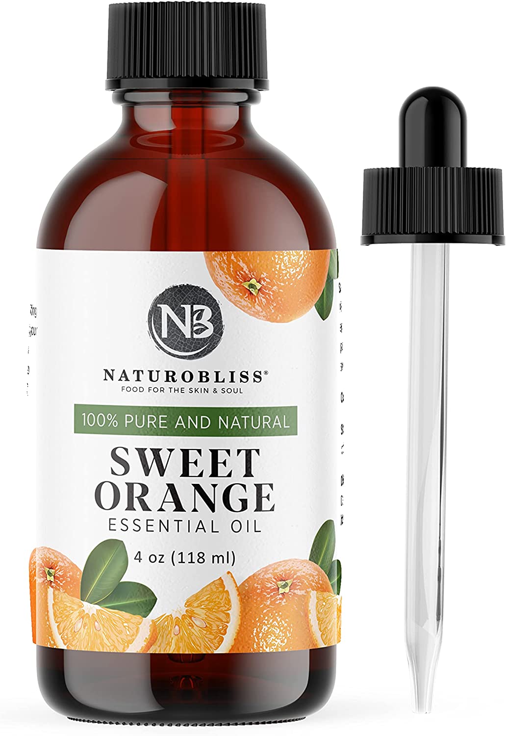 NaturoBliss 100% Pure & Natural Sweet Orange Essential Oil 