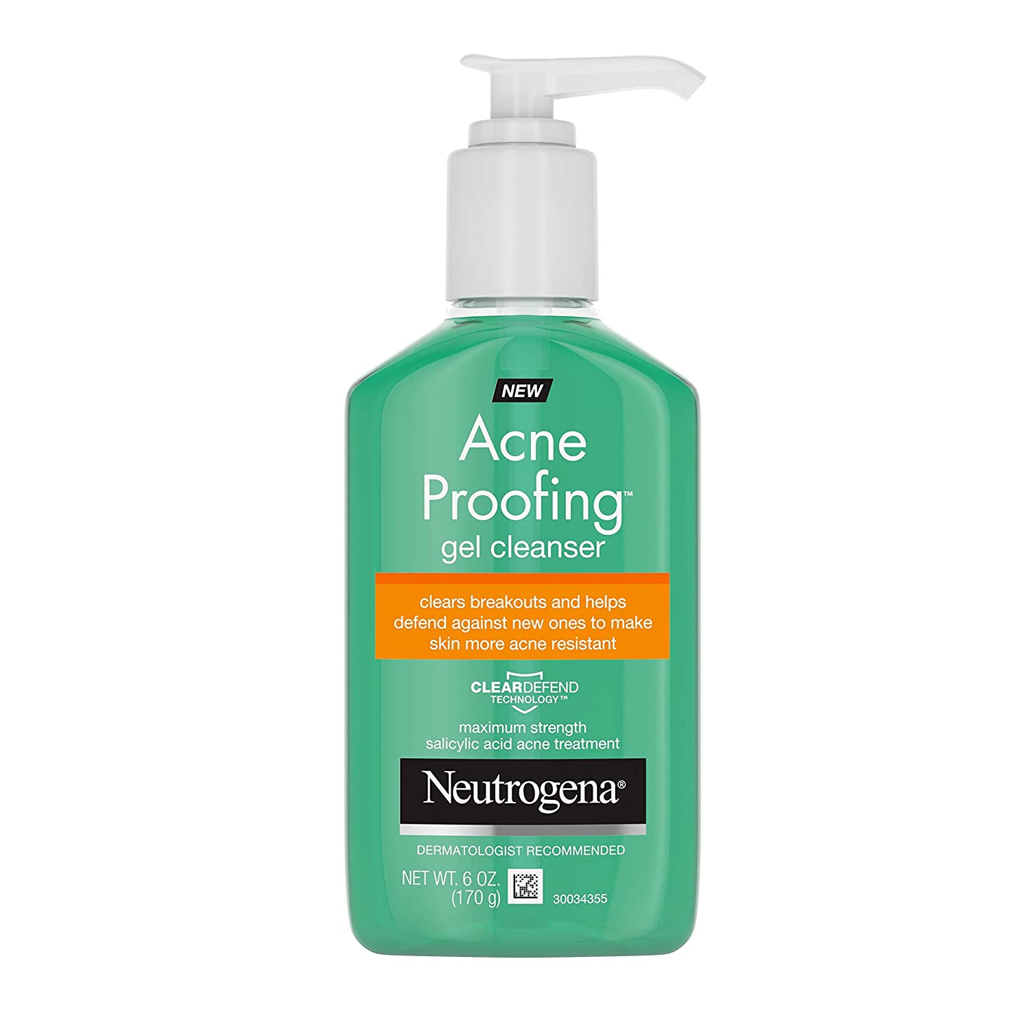 Neutrogena Acne Proofing Daily Facial Gel Cleanser