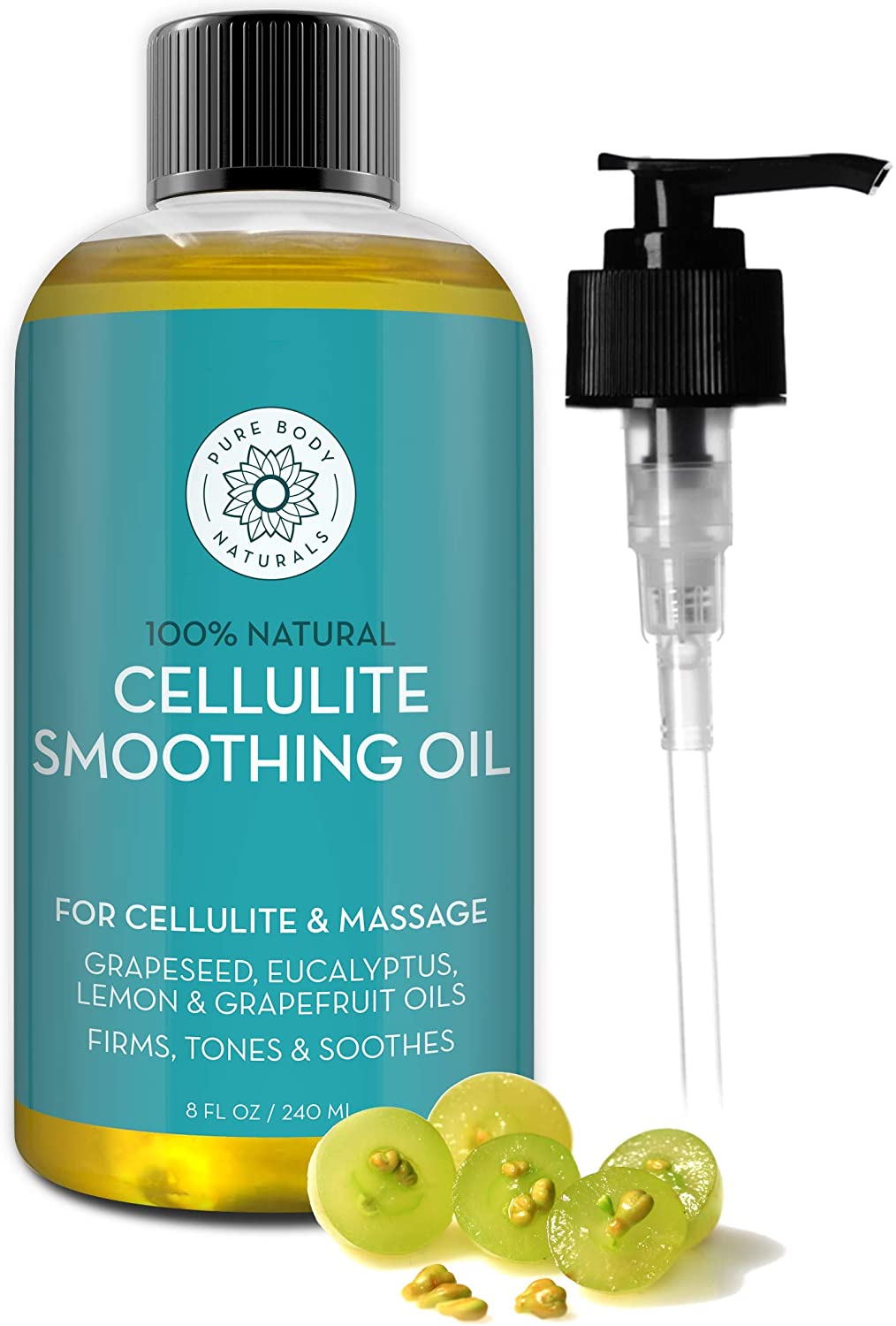 Pure Body Naturals Cellulite Massage Oil
