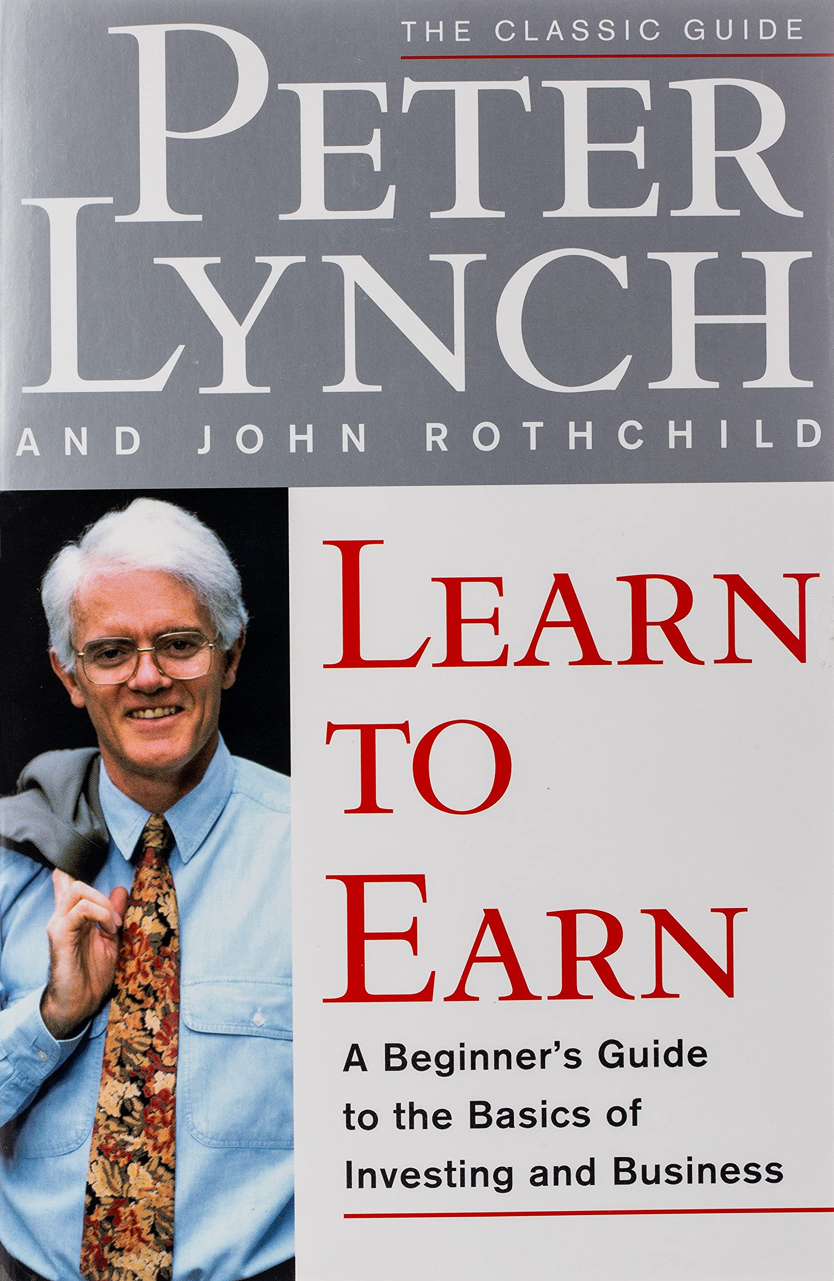Simon & Schuster Learn To Earn By Peter Lynch