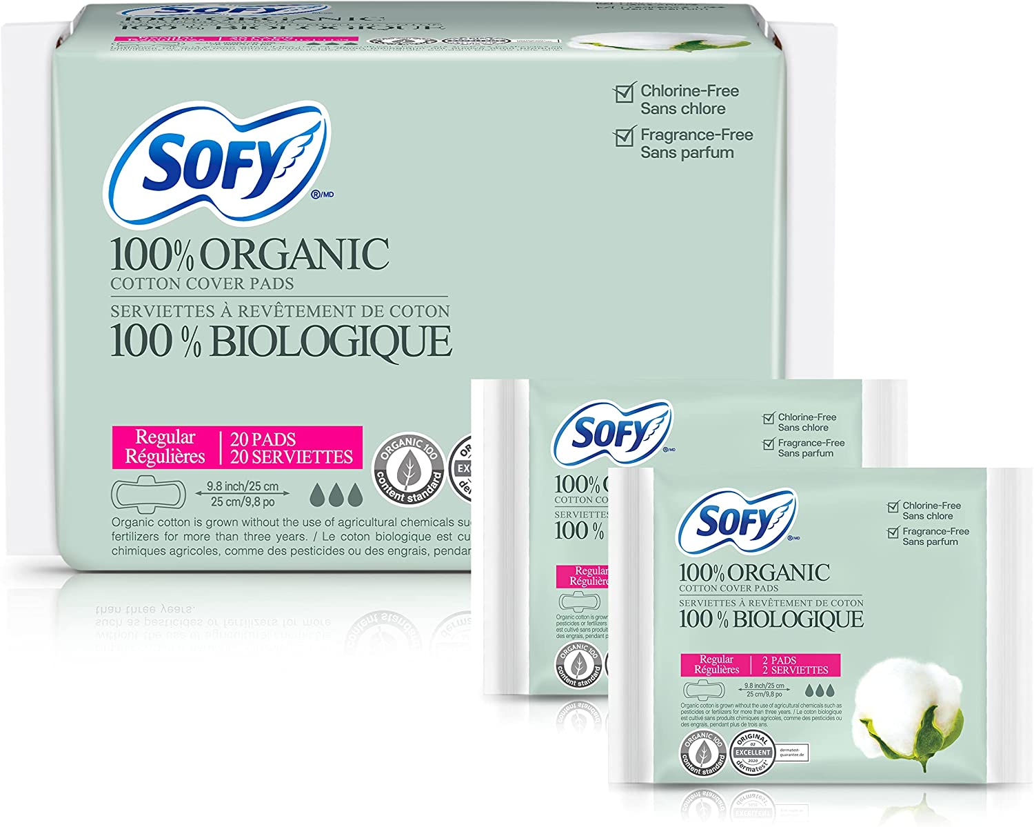 Sofy Organic Cotton Sanitary Pads 