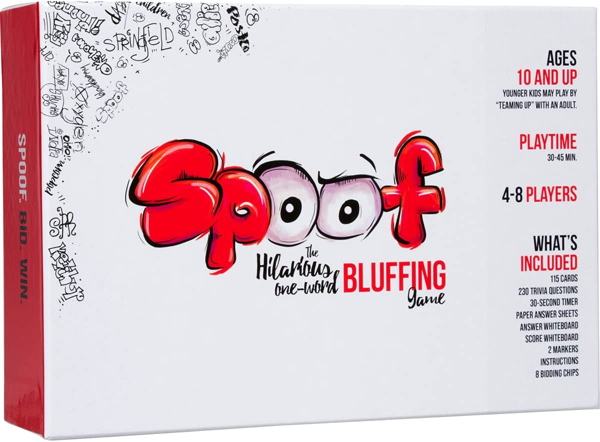 Spoof - The New Popular Hilarious Family Party Bluffing Board Game