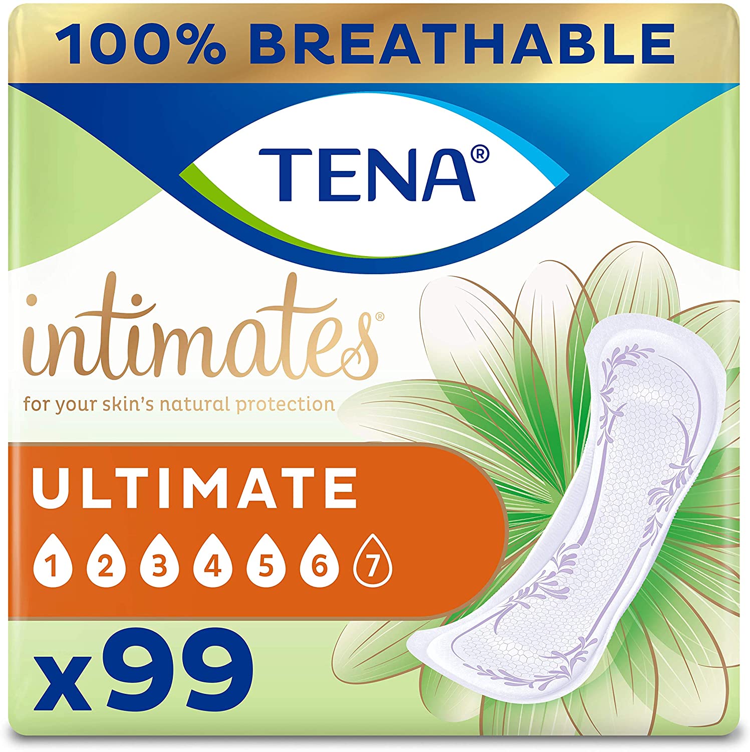 Tena Intimates Ultimate Absorbency Incontinence:Bladder Control Pad