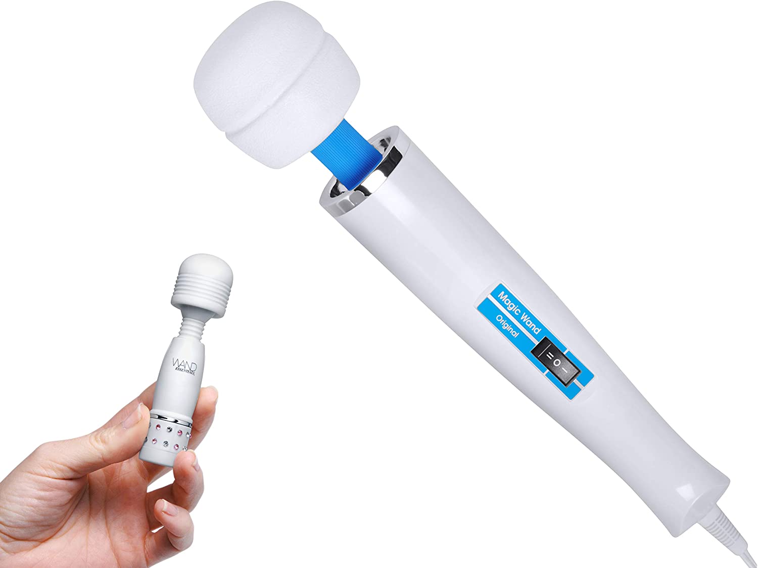 The Original Magic Wand with Free Wand Essentials Travel Massager