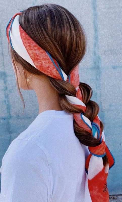 An Ultimate Guide To Style Your Hair With A Scarf - Morning Lazziness