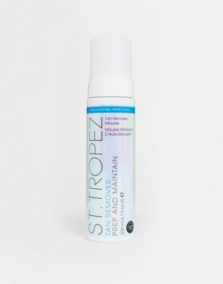 st. tropez prep & maintain tan remover mousse