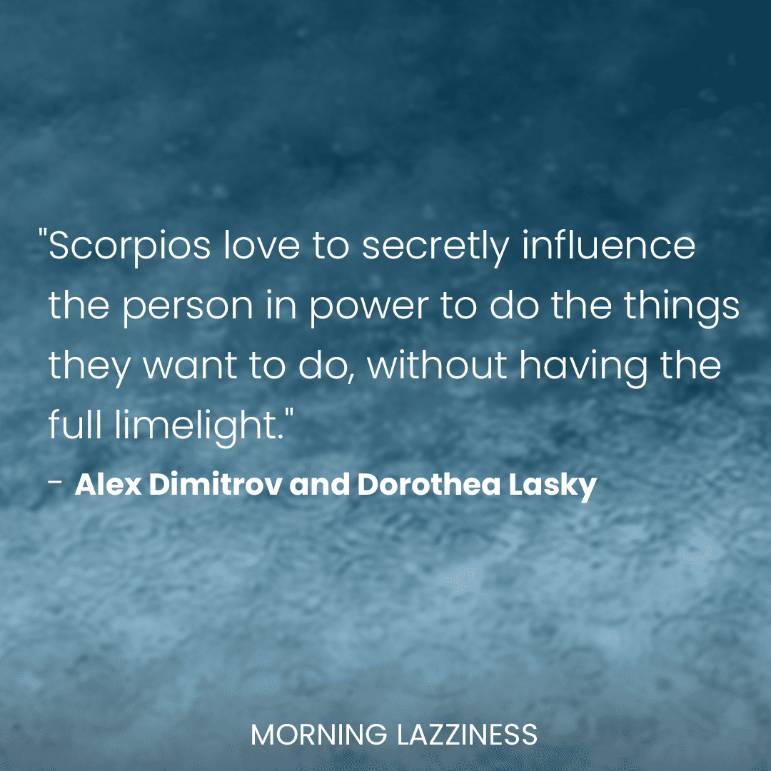 Best Scorpio Quotes
