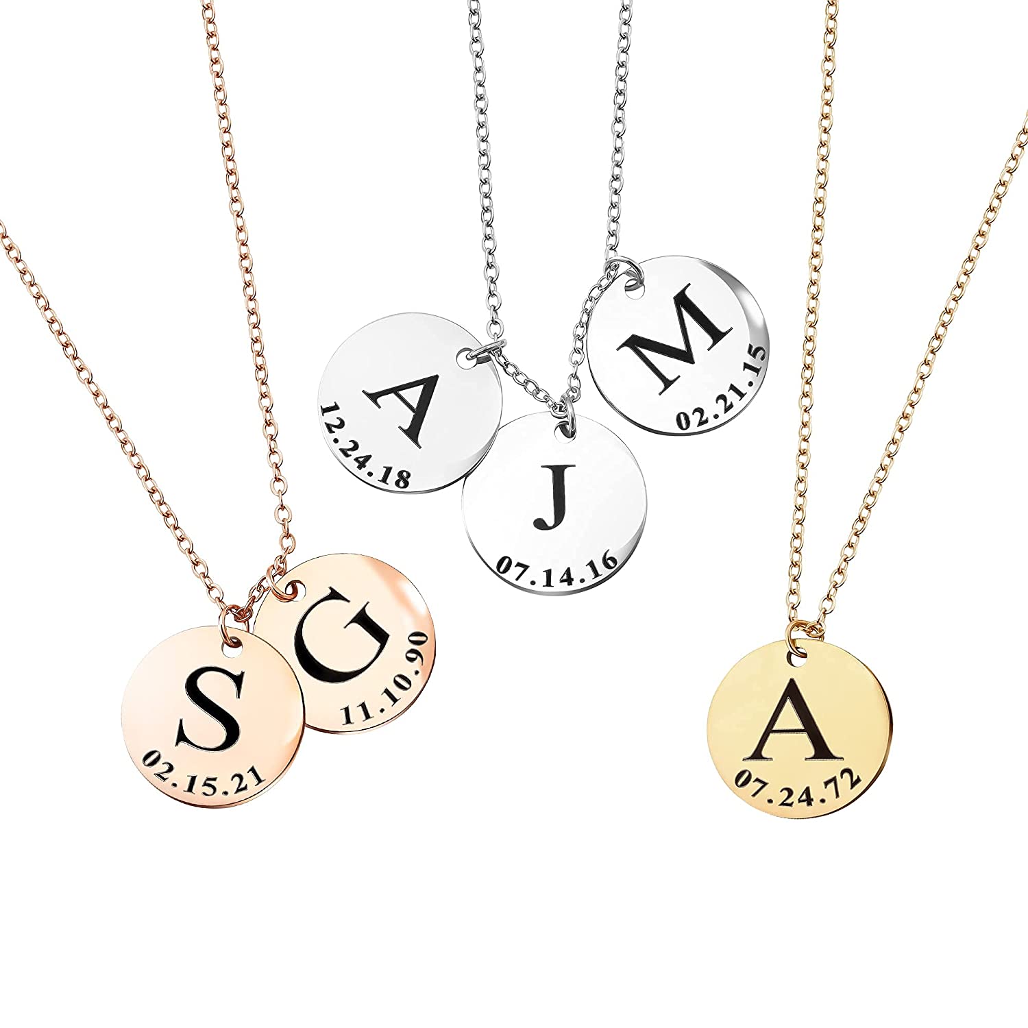 Delicate Initial Necklace for Women