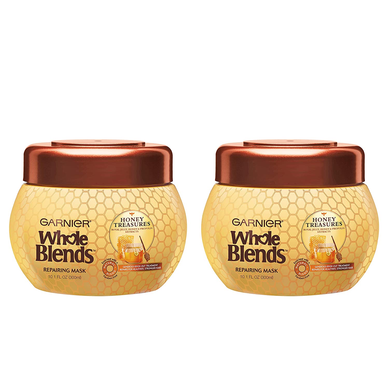 Garnier Whole Blends Honey Treasures Repairing Hair Mask 