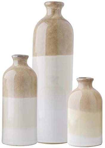 TERESA'S COLLECTIONS Modern Ceramic Vase for Home Decor