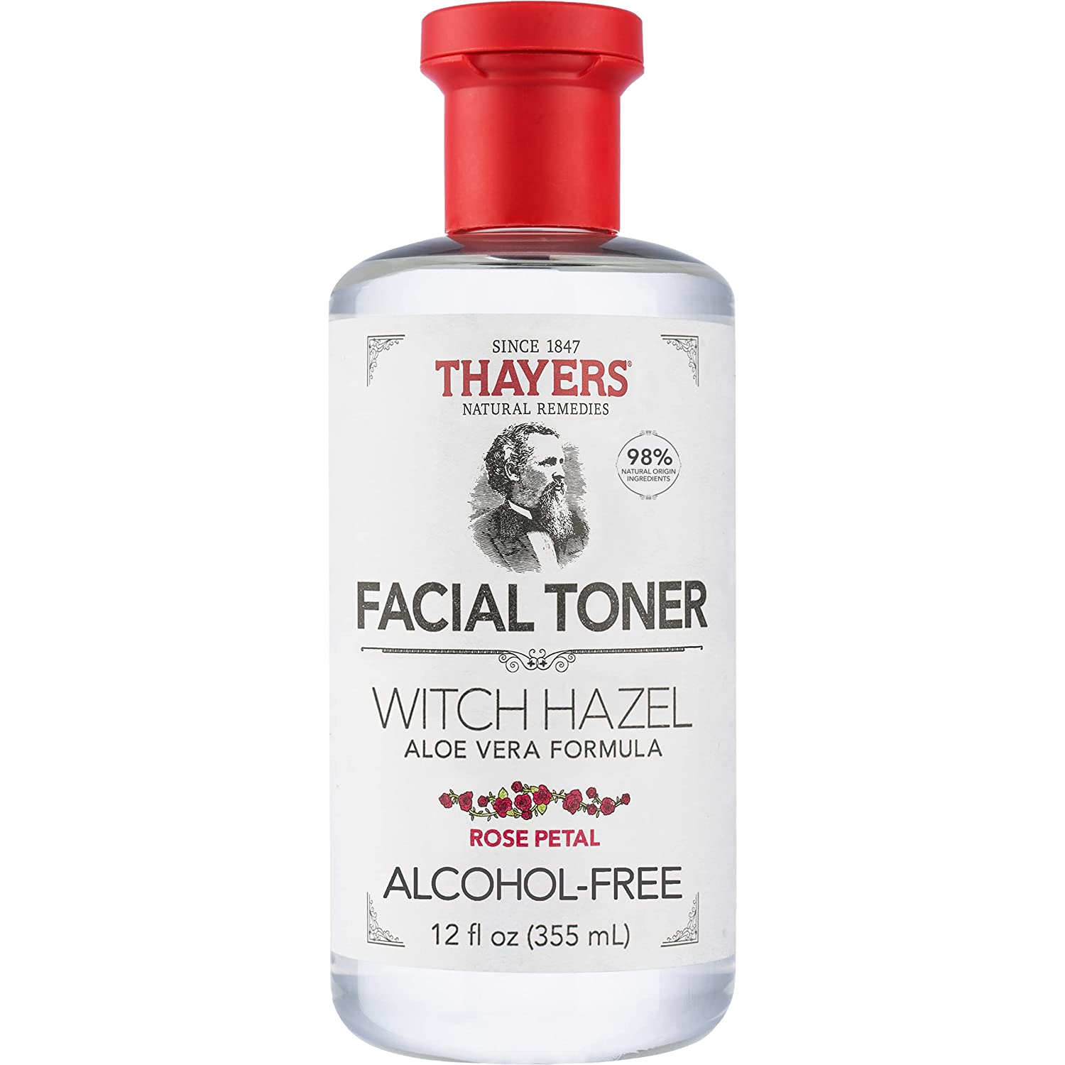 THAYERS Alcohol-Free Rose Petal Witch Hazel Facial Toner 