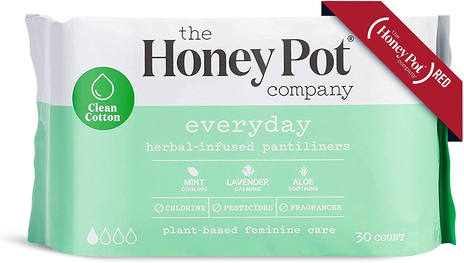 The Honey Pot Company Everyday Panty Liners