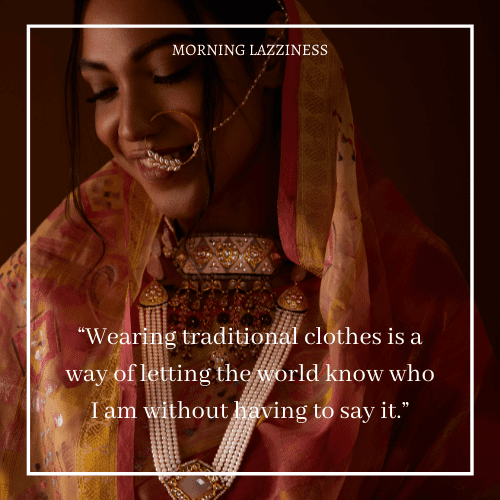 Thought of the Day. #TOTD #Attitude #meghdoot #saree #ethnicwear #apparel  #indianwear #sari | Saree quotes, Caption for saree, Quotes on traditional  wear