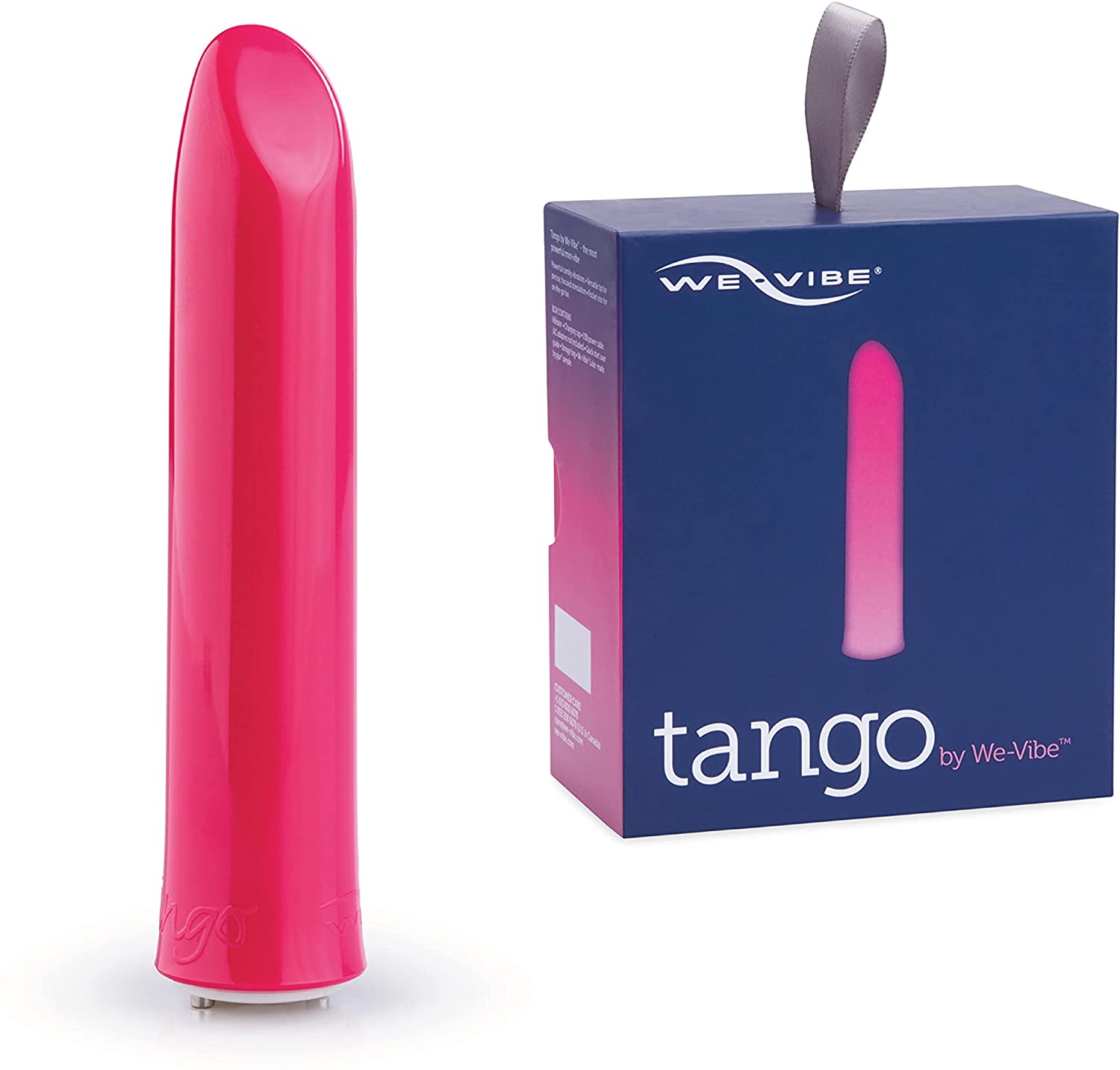 We-Vibe Tango Mini Bullet Vibrator Clitoris G-Spot Massaging & Teasing Vibrating Small Sex Toy, Pink
