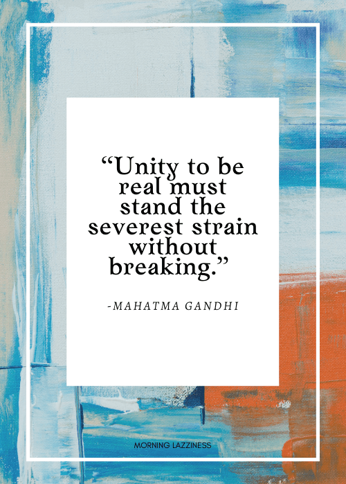 Best Quotes on Unity1