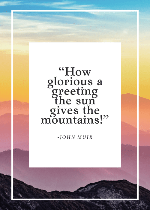 Mountain quotes