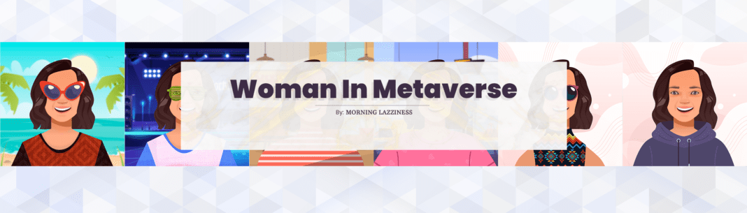 Woman In Metaverse