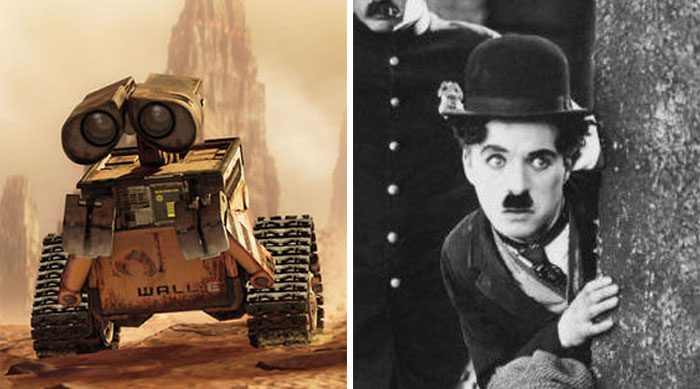 Wall-E- Charlie Chaplin