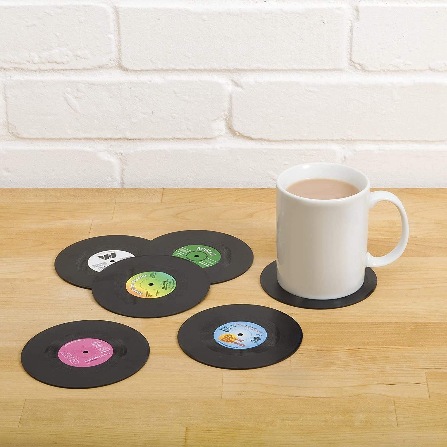 Funky Record Coasters